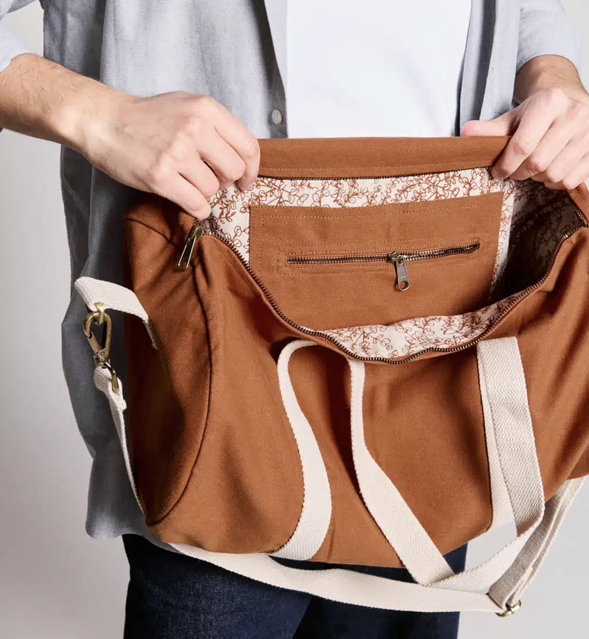 Sac polochon en coton bio - Livraison rapide - 5