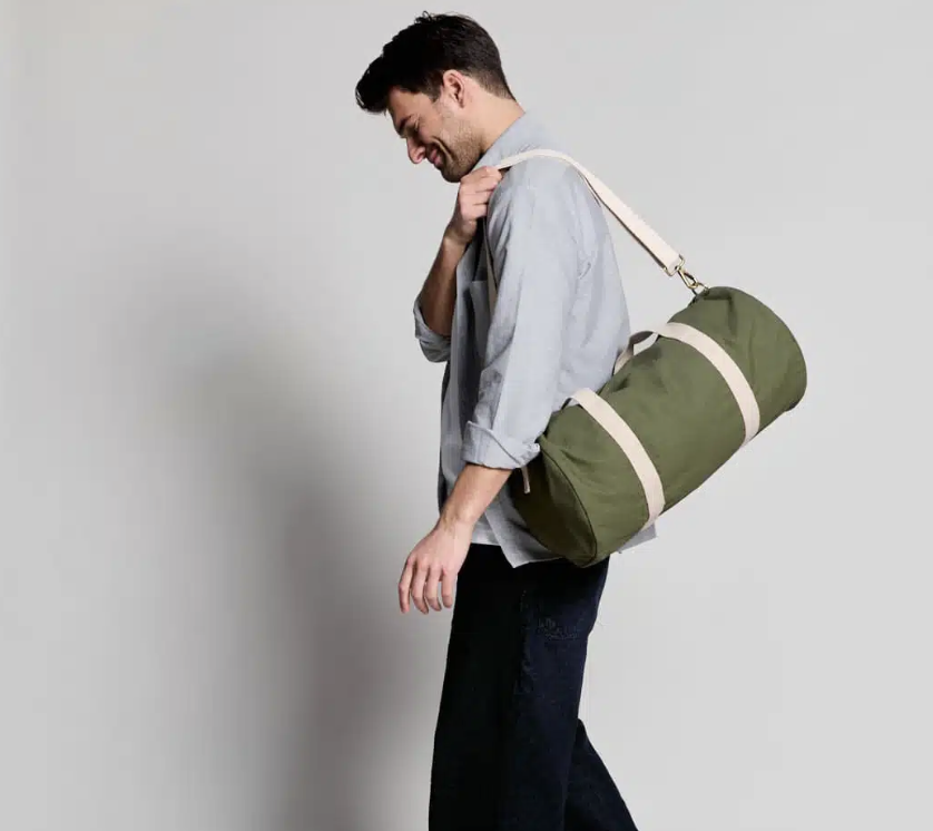 Sac polochon en coton bio - Livraison rapide - 9