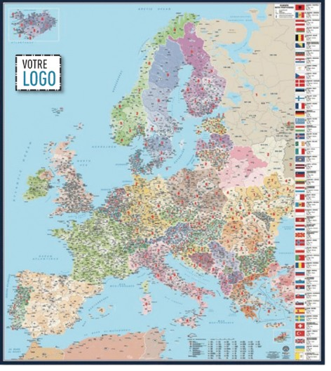 Cartographie sur mesure fabriqué en France - 1