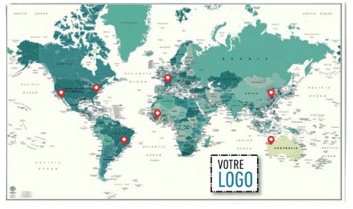 Cartographie sur mesure fabriqué en France - 3