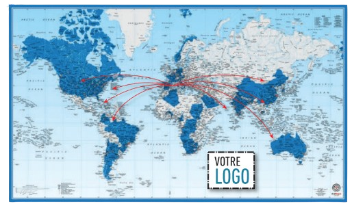 Cartographie sur mesure fabriqué en France - 4