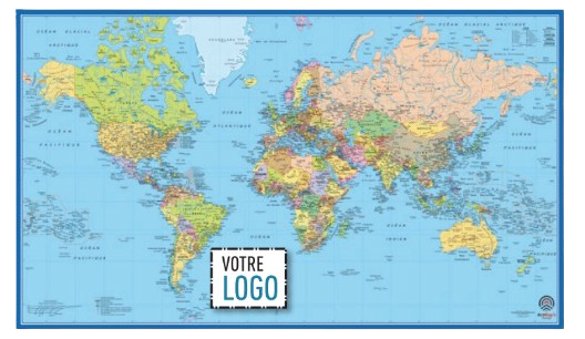 Cartographie sur mesure fabriqué en France
