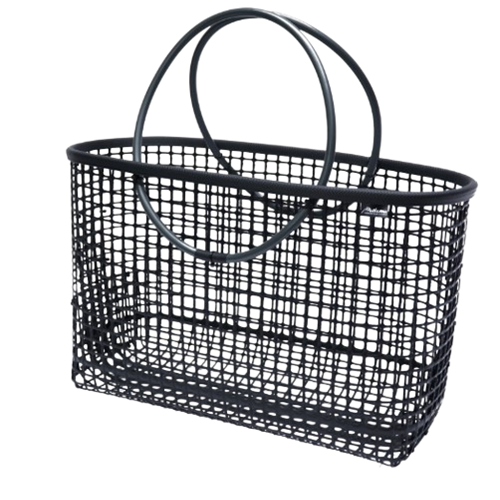 Panier en maille ostréicole fabriqué en France
