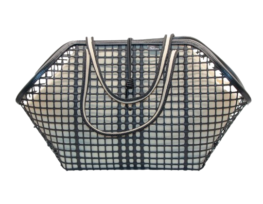 Panier gamme chic en maille ostréicole fabriqué en France