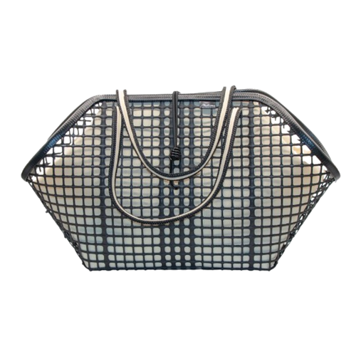 Panier gamme chic en maille ostréicole fabriqué en France