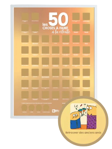 Poster à gratter olfactif personnalisable - 2