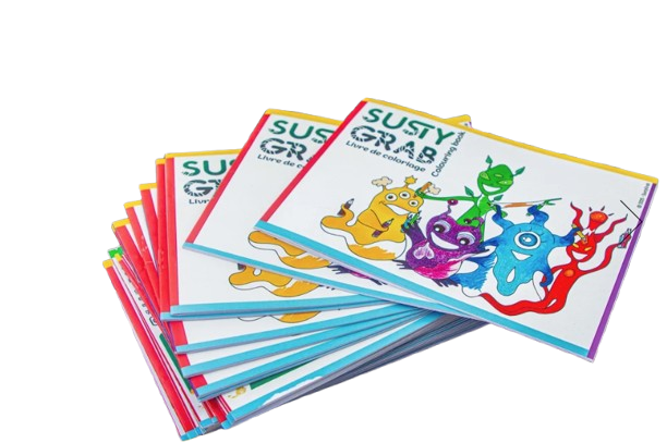 Livre de coloriage personnalisable fabriqué en France