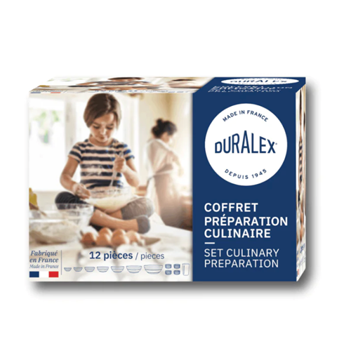 Coffret de préparation culinaire Duralex® - 12 pièces