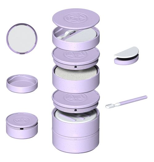 Kit de voyage bio-sourcé en Greenfib fabriqué en France - 5