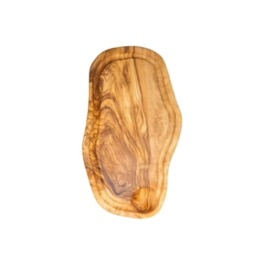 Planche avec rainure à jus en  bois d'olivier - 3