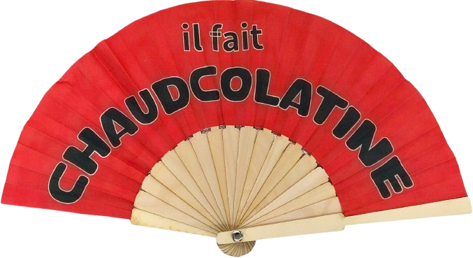 Eventails en coton bio made in France - 1