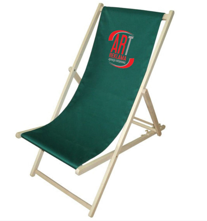 Chaise longue publicitaire en bois made in Pologne - 3