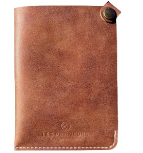 Porte-passeport en cuir made in France - 3