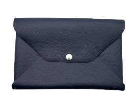 Pochette origami en cuir made in France - 3
