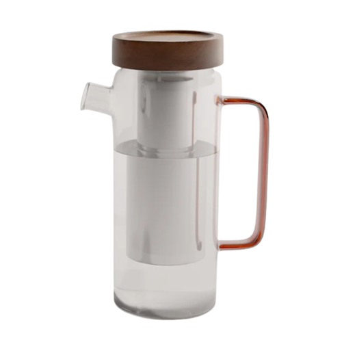Carafe filtrante rechargeable à l'infini made in France