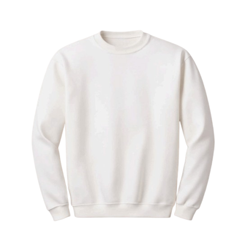 Sweat col rond en coton bio made in Portugal