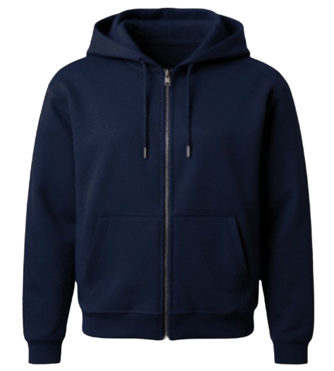 Sweat zippé en coton bio made in Portugal - 4
