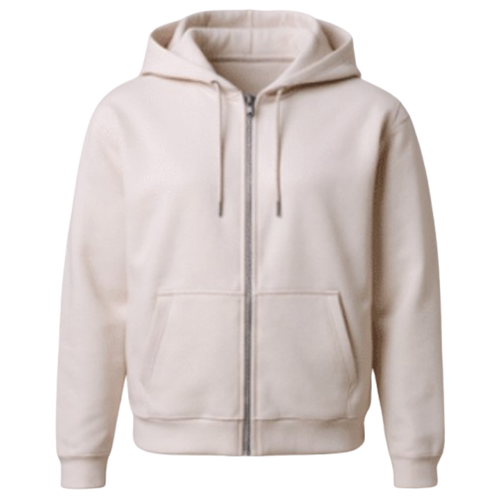 Sweat zippé en coton bio made in Portugal