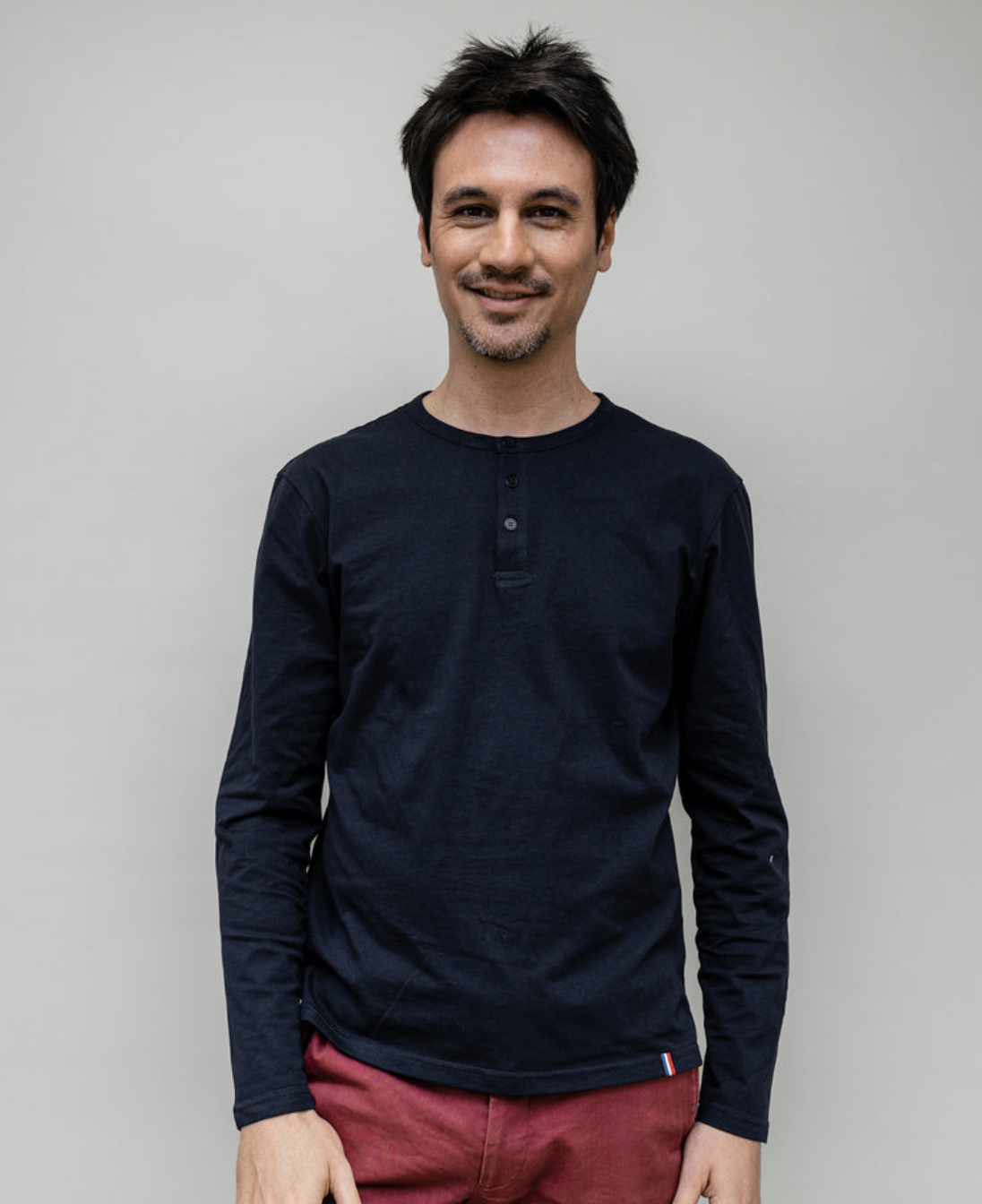 Tee-shirt à manches longues en coton bio fabriqué en France - Homme/Femme - 3