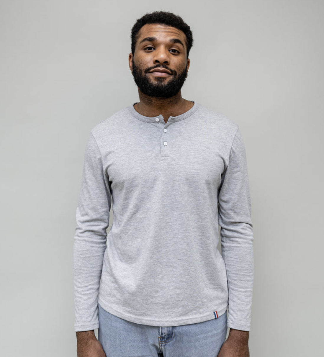 Tee-shirt à manches longues en coton bio fabriqué en France - Homme/Femme - 4