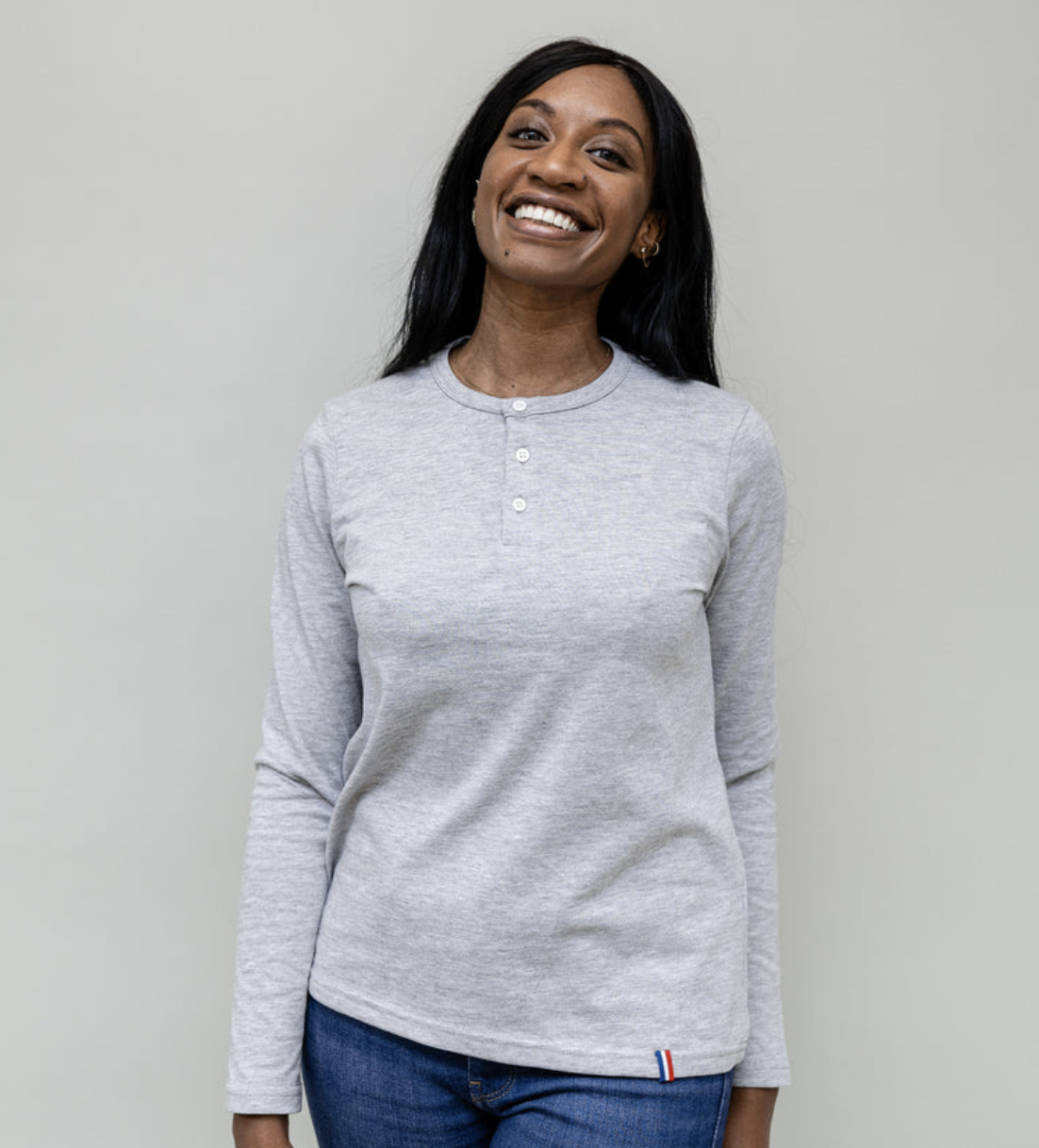 Tee-shirt à manches longues en coton bio fabriqué en France - Homme/Femme - 6