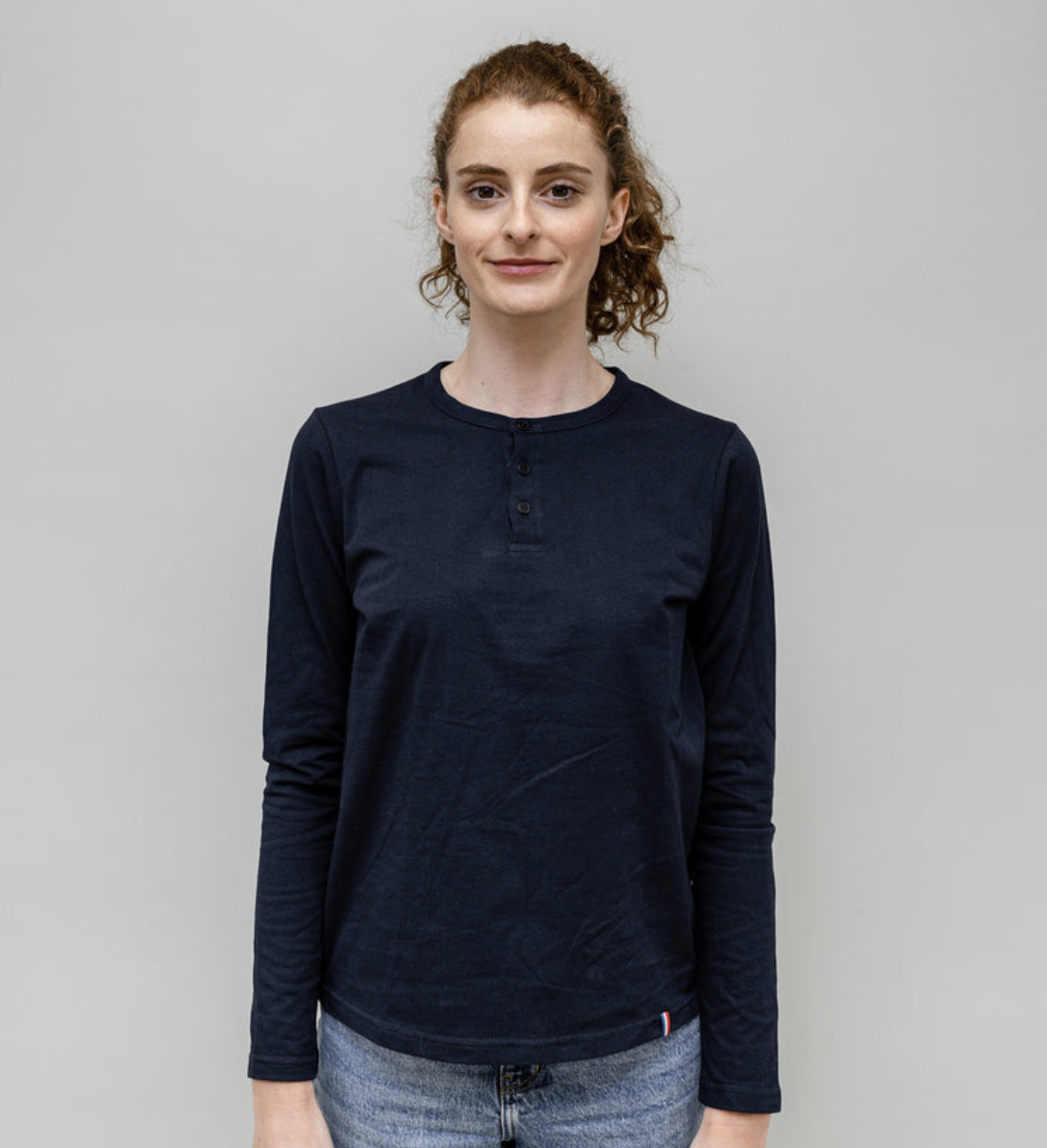 Tee-shirt à manches longues en coton bio fabriqué en France - Homme/Femme - 7