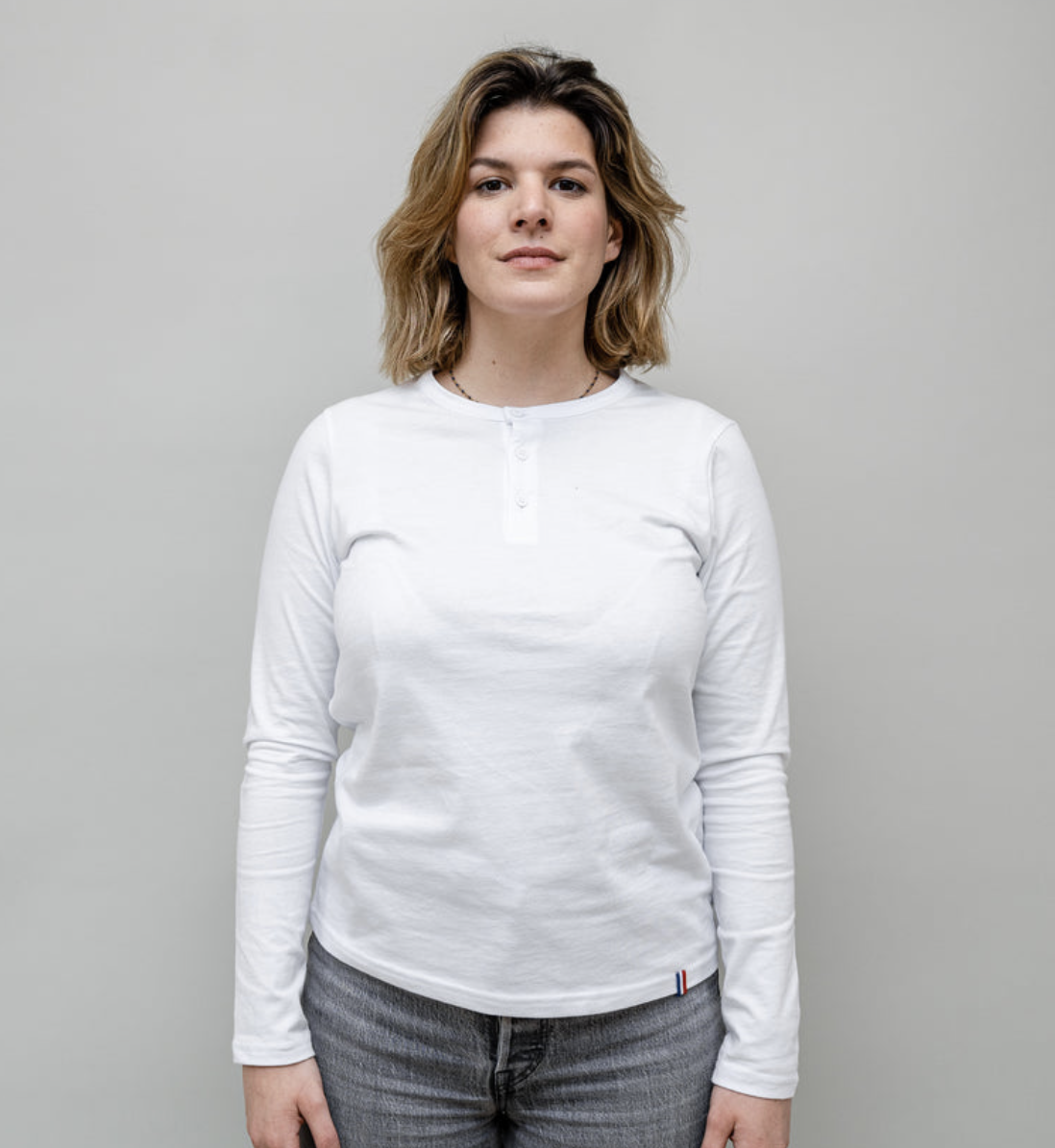 Tee-shirt à manches longues en coton bio fabriqué en France - Homme/Femme - 8