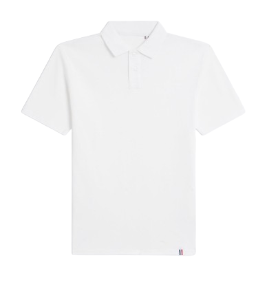 Polo à manches courtes en coton biologique fabriqué en France - 9