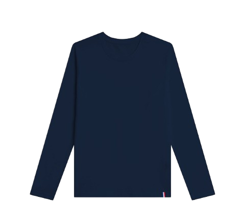 T-shirt manches longues en coton bio fabriqué en France - 3