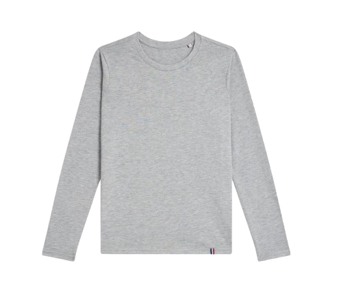 T-shirt manches longues en coton bio fabriqué en France - 4