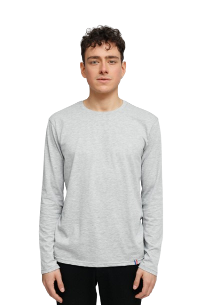 T-shirt manches longues en coton bio fabriqué en France - 8