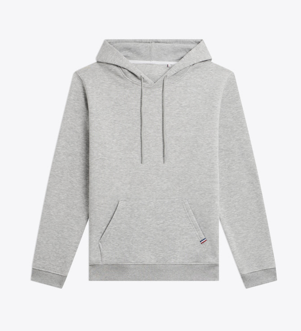 Hoodie molletonné en coton bio fabriquée en France - Mixte - 8