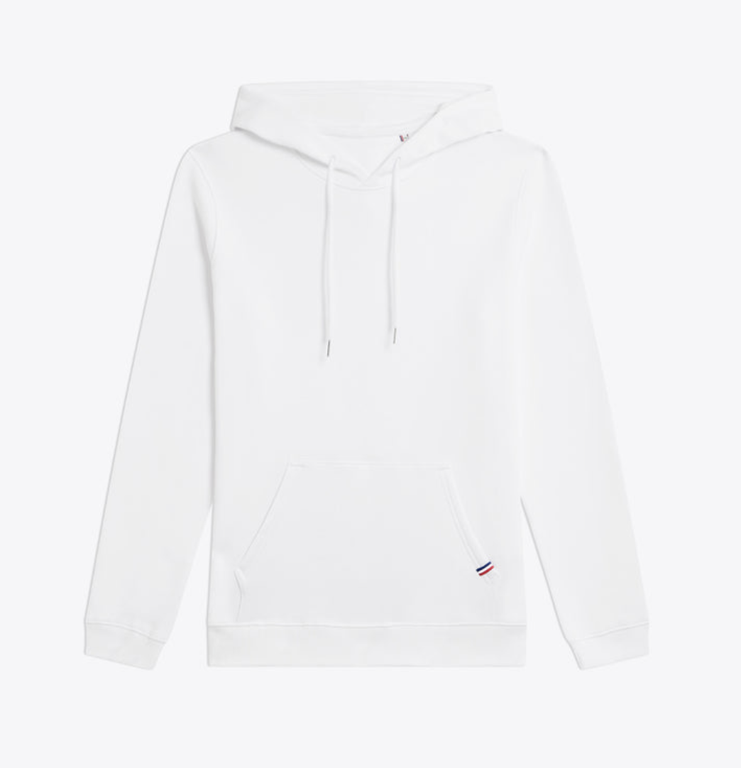 Hoodie molletonné en coton bio fabriquée en France - Mixte - 9