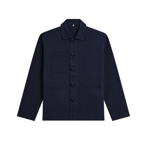 Sur-chemise unisex en coton bio fabriquée en France - 4