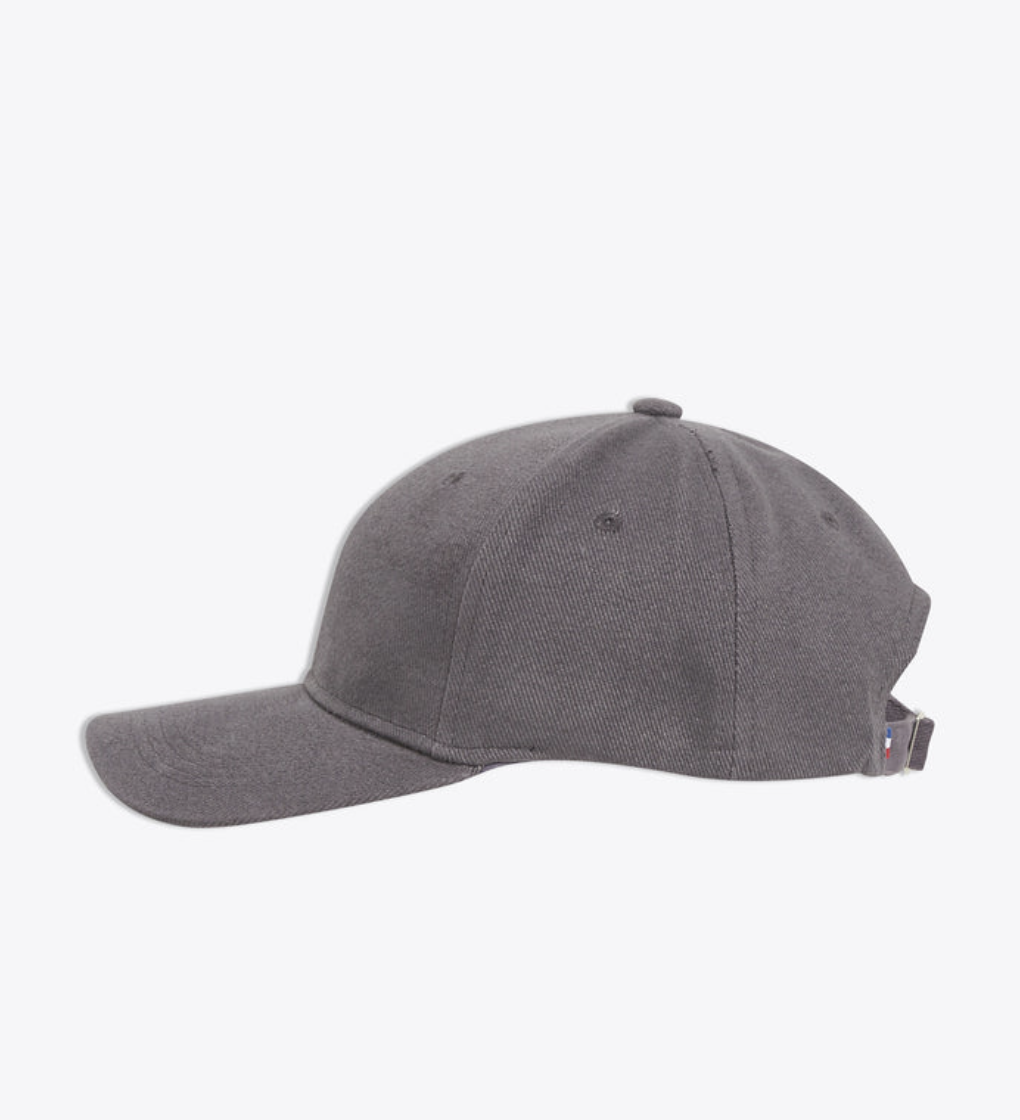 Casquette 6 panneaux en coton bio unisexe - 1