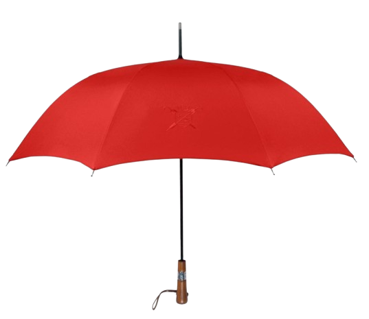 Parapluie résistant en fibre de verre fabriqué à la main