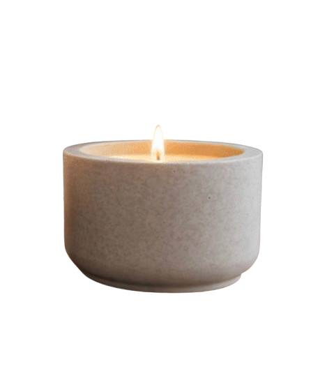 Bougie artisanal en quartz fabriquée en France - 34gr