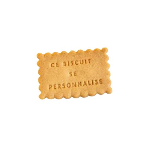 Biscuits personnalisés, sans conservateur, ni additif et fabriqués en France