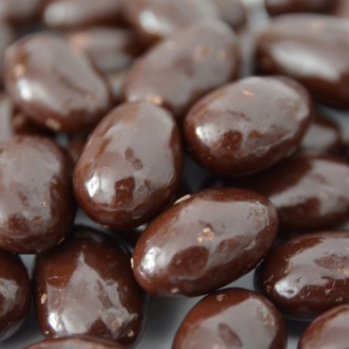 Amandes au chocolat bio faites dans un ESAT lyonnais, 130g - 3