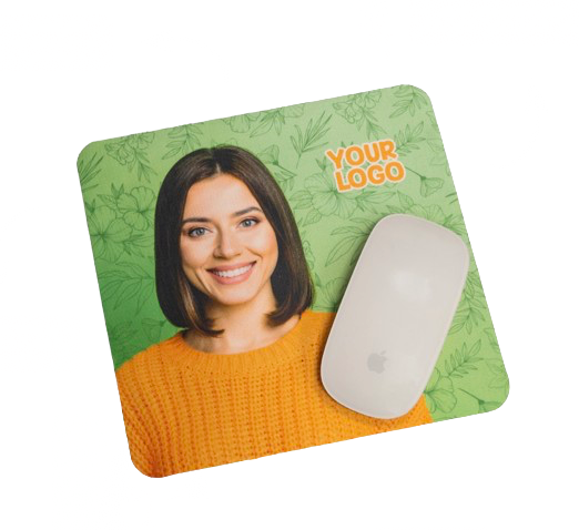 Tapis de souris fin en silicone et polyester fabriqué en Italie