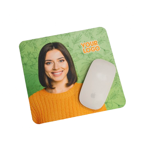 Tapis de souris fin en silicone et polyester fabriqué en Italie