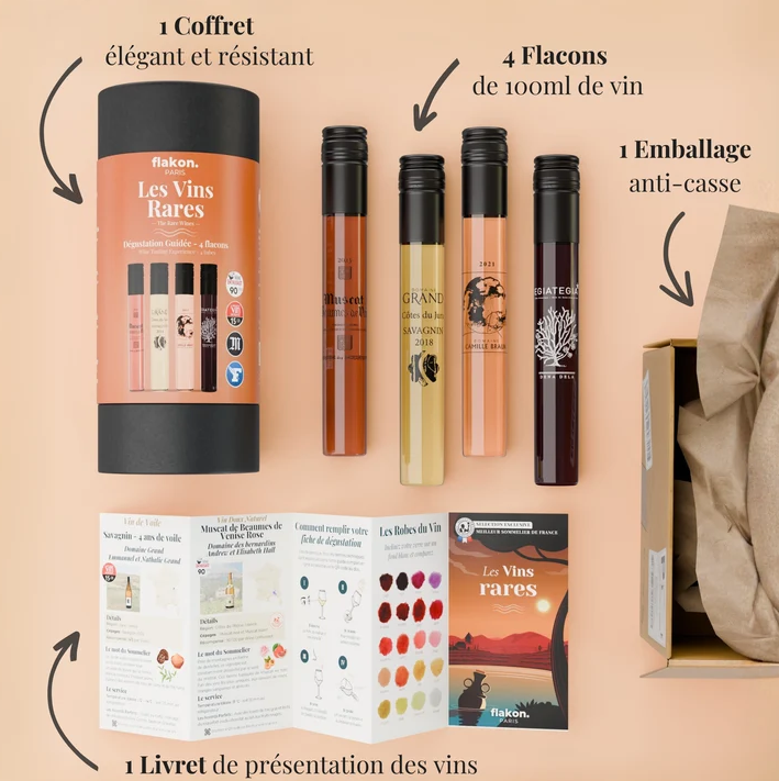 Coffret découverte Vins Rares, sélectionnés par un Meilleur Sommelier de France - 4