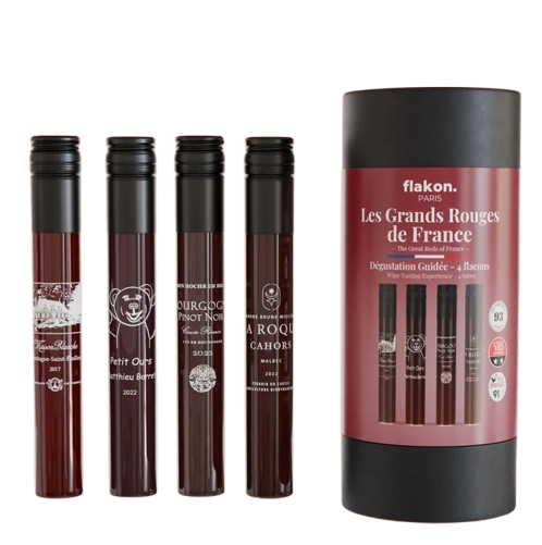 Coffret découverte Grands Rouges de France, sélectionnés par un Meilleur Sommelier de France