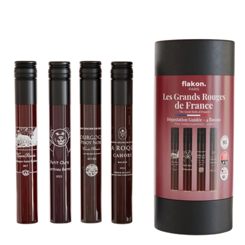 Coffret découverte Grands Rouges de France, sélectionnés par un Meilleur Sommelier de France