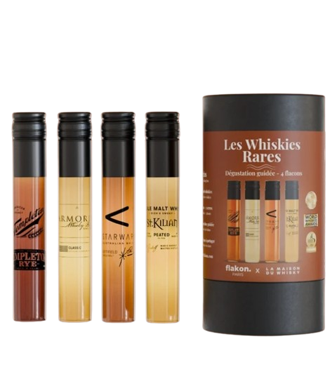 Coffret découverte Whiskies Rares, sélectionnés par La Maison du Whisky