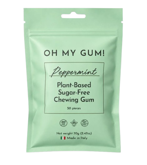 Chewing-gums vegans, sans sucre et sans gluten, fabriqués en Italie