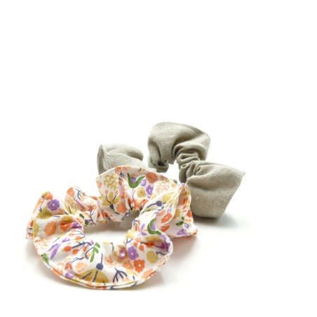 Chouchou en coton upcyclé - 5