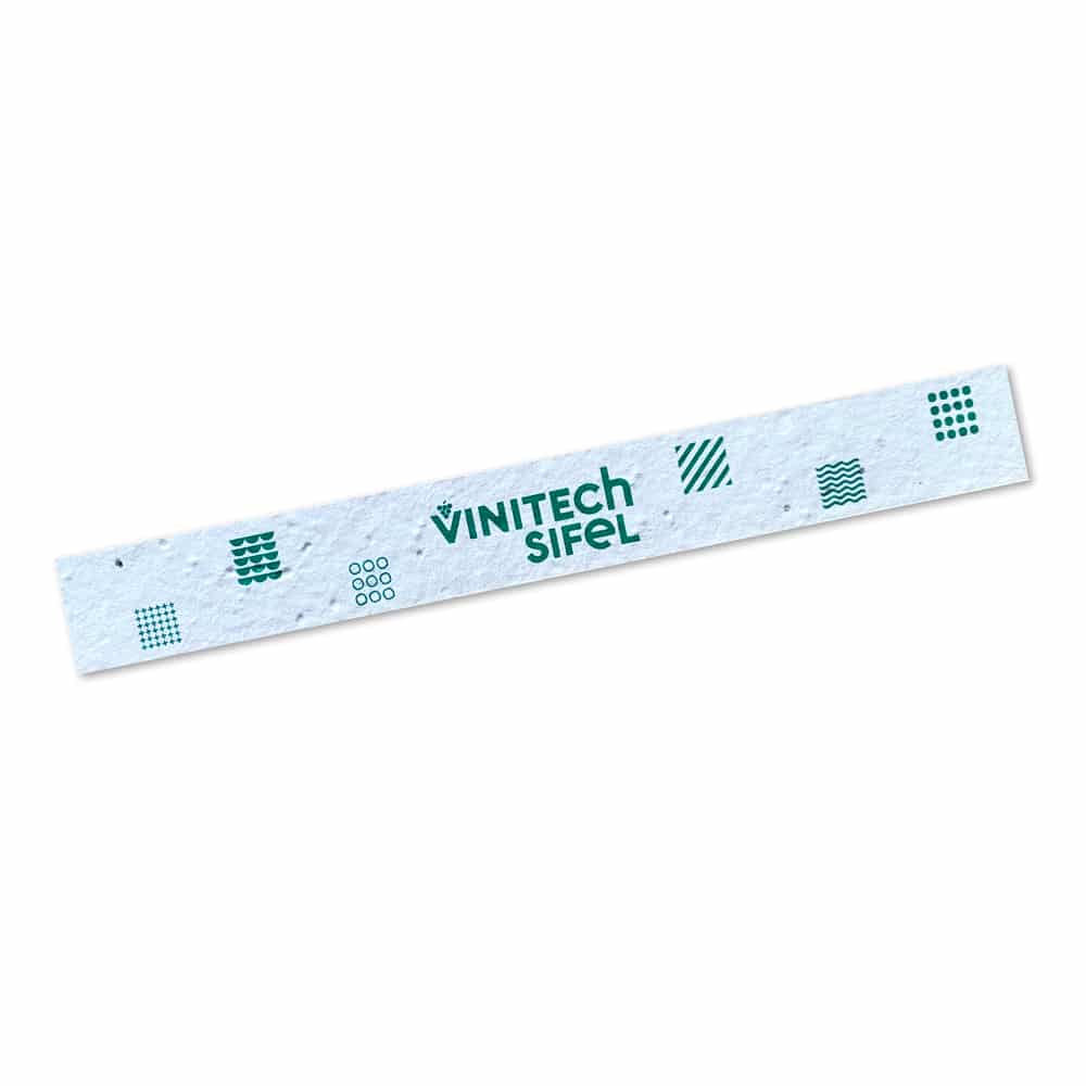 Bracelet en papier ensemencé à planter