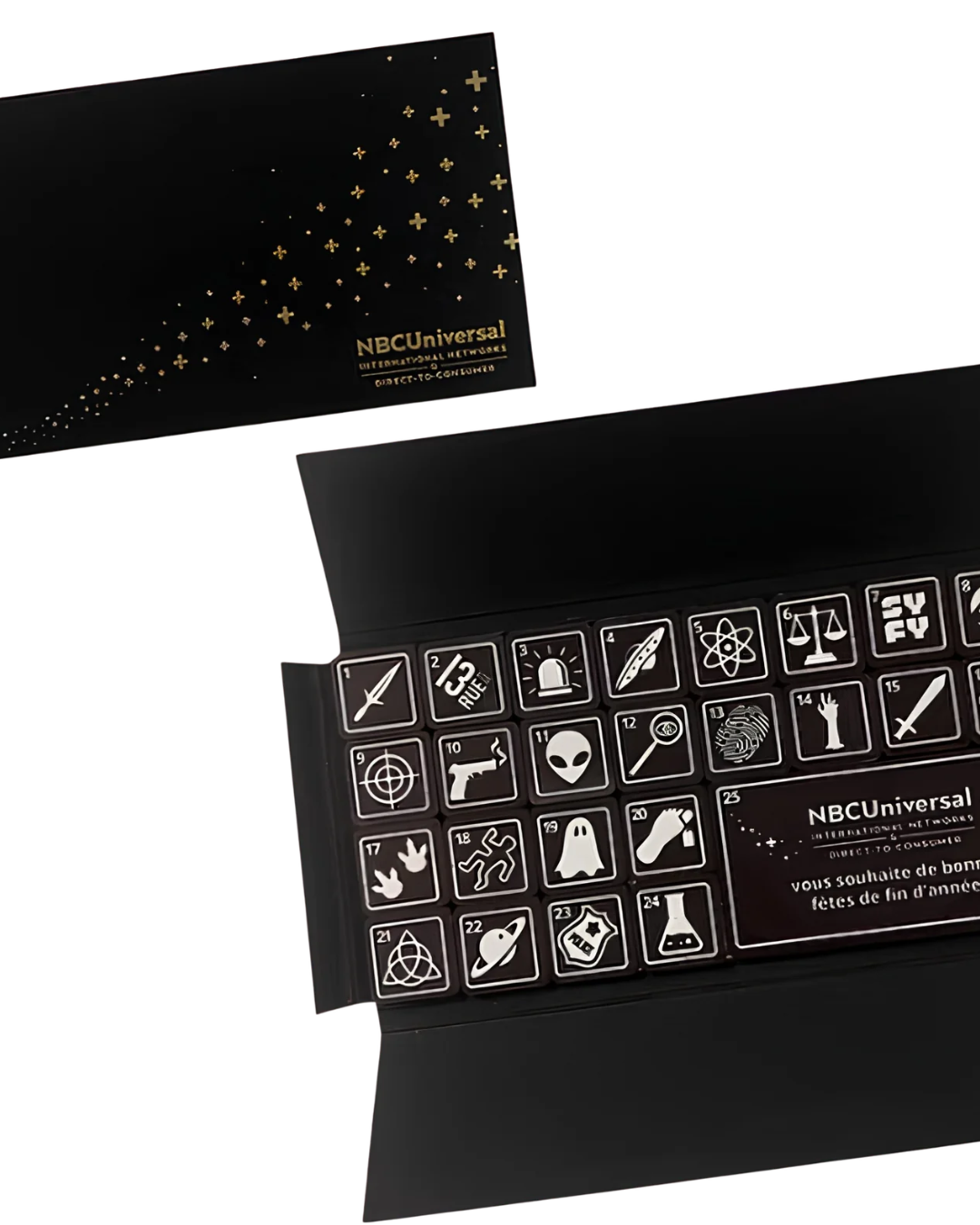 Calendrier de l'avent avec chocolats personnalisables, made in Bretagne - 2