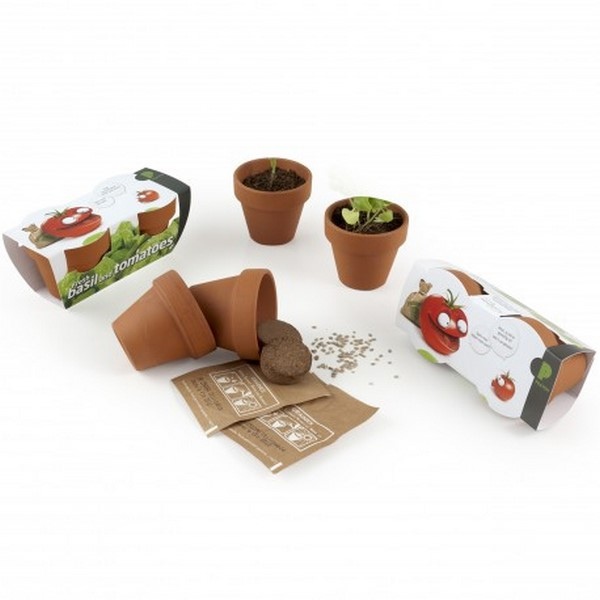 Kit de plantation duo graines bio, Made in France